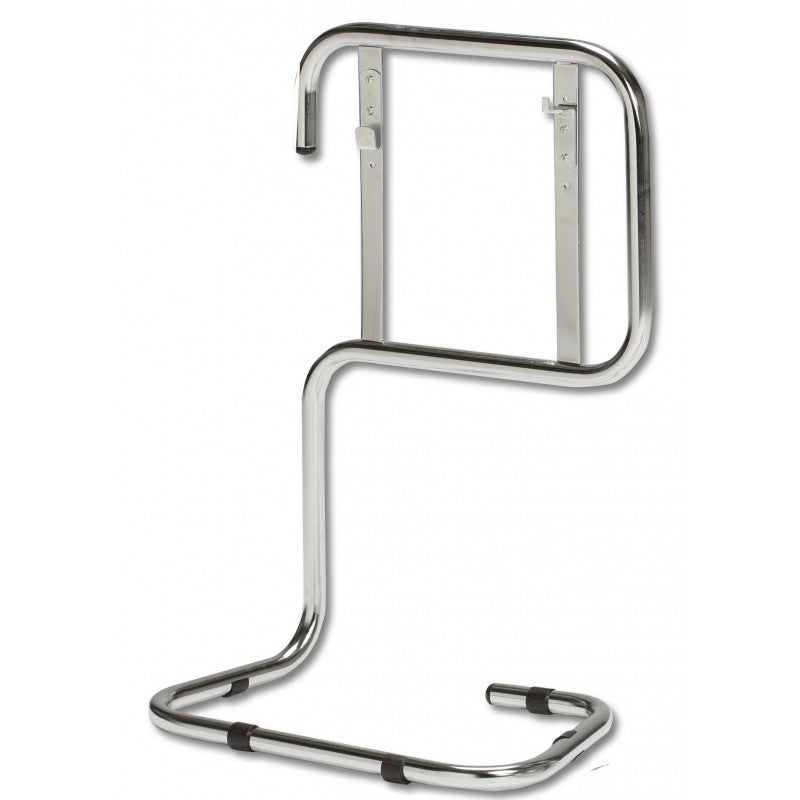 FSS UK Chrome Tubular Fire Extinguisher Stand – Double